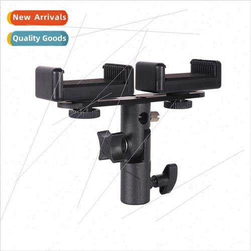Double Posion StTripod Video Cell Phone Holder E-Shape ght S