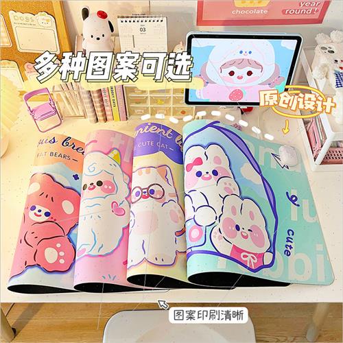 Cartoon heating mouse pad cute winter office desktop heating