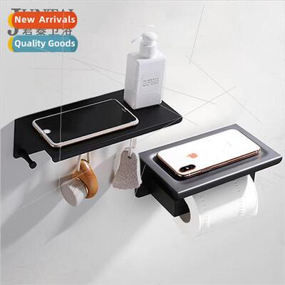 Cell Phone Holder 304 Black Cell Phone Holder No Punch Bathr