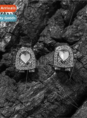 Europe shell love single teeth teeth sets plating niche HIPH