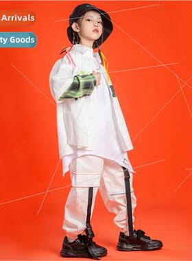 Childrens set dance tide clothing boys hip-hop long-sleeved