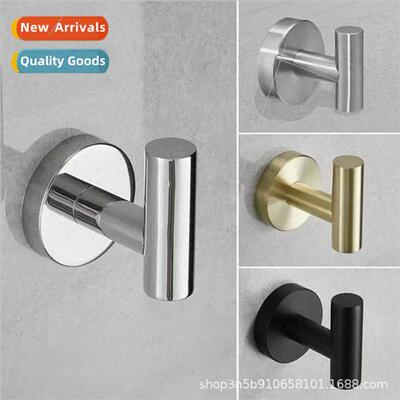 Stainless Steel Coat Hooks Hole-free Hooks Sticky Hooks Bath