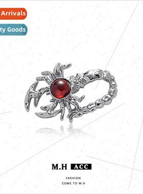 Ruby Scorpion Brooch Accessoriesche Chill StyleClothing Acce