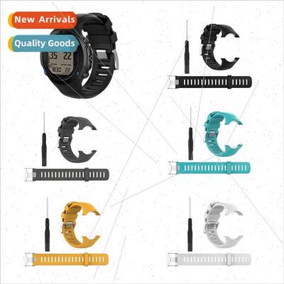 SUUNTO D6 Dive D6i NOVO ZULU Watch licone Steel Buckle Strap