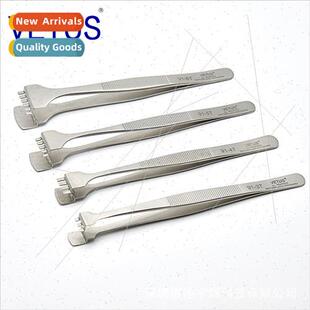 Genuine 91-T toothed wafer tweezers anti-acid magnetic stain