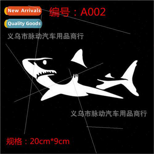 SHARK Car Stickers SHARK Shark Engraved Stickers Car Decorat