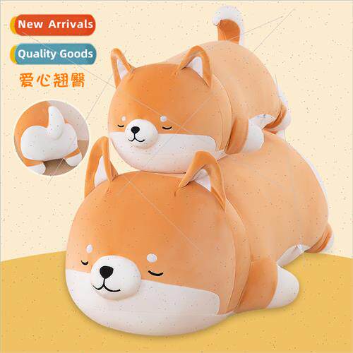 Cute Shiba Inu plush toys corgi dog doll sleep pillow bed do