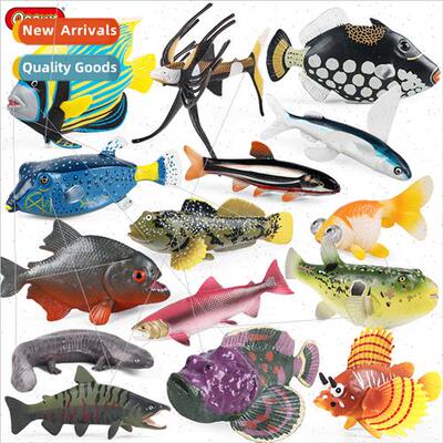 Animal model marine cognive goldfish piranha flying fish puf