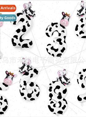 40″ Cow Print Numbers Plus 16″ Mini Cow Numbers Combo Set