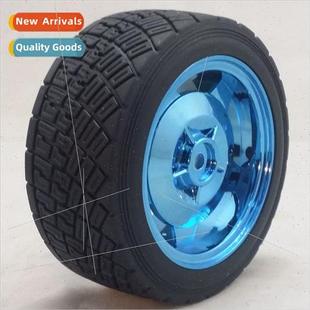 83MM Rubber Trolley Wheels 35MM wide Flat Runner Tires适用Ae