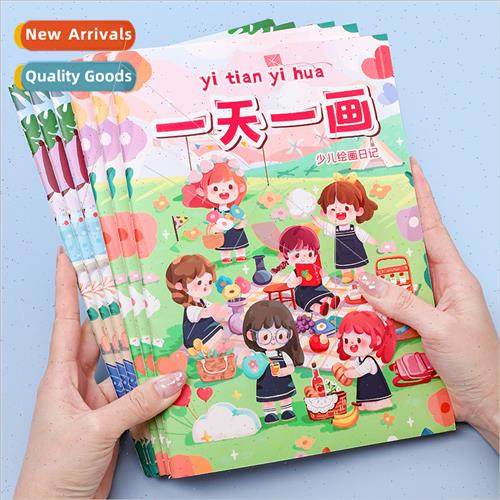 New B5 children drawing diary students car line book drawing