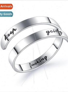 Europe Keep Fucking Going Double Tanium Steel Open Adjustabl