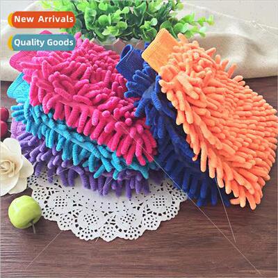 ille gloves car wash microfiber single double-sided car clea