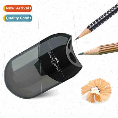 ngle-hole pencil sharpener 1835 simple student three-hole pe