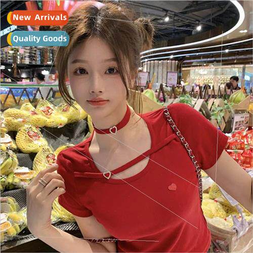 Black burgundy heart velvet choker girl collar neckbnecklace