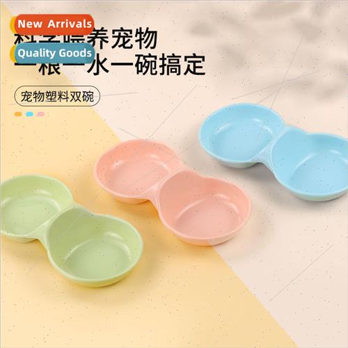 Dog Bowl Cat Bowl Pet Double Bowl Economy Pet Double Bowl Do