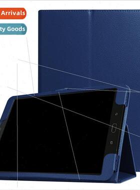 适用tab S3 9.7 T820 Tablet Case T825 Lychee Pattern Bi-Fold