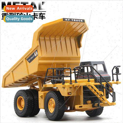 All-metal alloy model engineering car mining transport truck