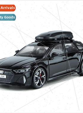 1 32 RS6 simulation alloy sound light car model steering Ao