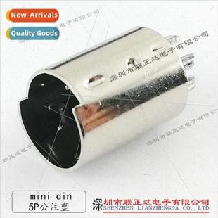 5pin mini connector molding injection din plug