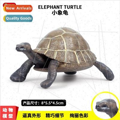 static animal model toys solid elephant turtle tortoise tort