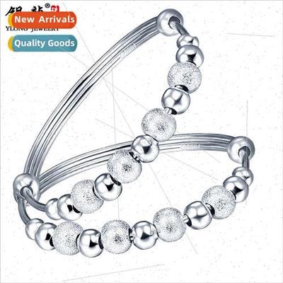990 silver trans beads silver bracelet baby silver bracelet