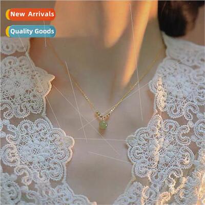 single faux necklace niche collarbone chain 2022 new tide fe