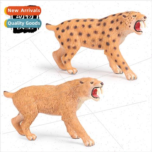 Wildlife model solid plastic ornaments children toys Ice Age
