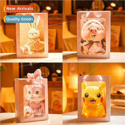 Holiday  Boxes Children Day s Plush Toys Girls Birthday  Bag