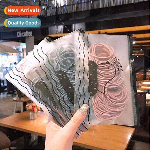 100 bags Korea simple hair rope small circle fine girl tied