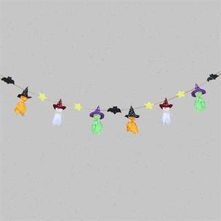 Halloween decorative pumpkin string pendant kindergarten sho