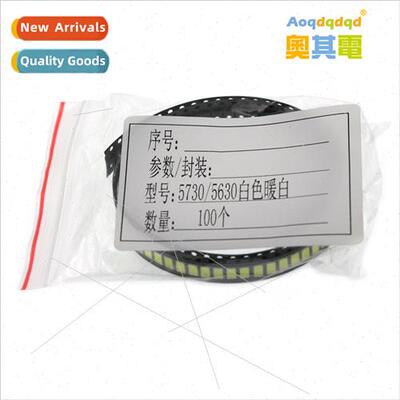 100PCS High Brightness LED Beads 5730 5630 Posive Whe Warm W