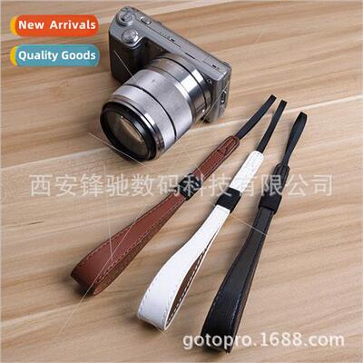 New colorful super cool hand-stched micro camera wrist strap