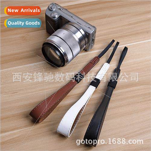 New colorful super cool hand-stched micro camera wrist strap