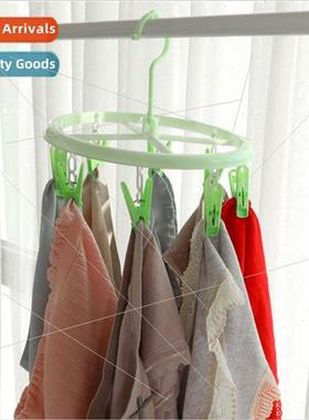 Thickening thickening round drying rack hanging clothespin w