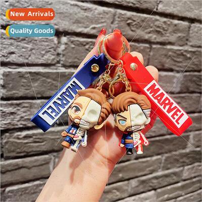 Marvel car dolls charm keychain keychain small doll doll Ave