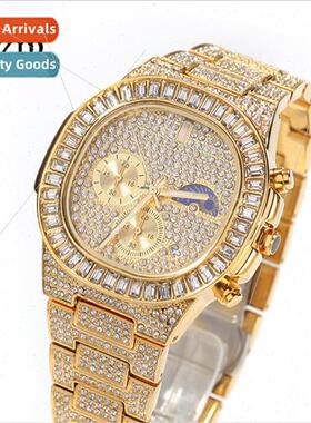 Fashion Retro Diamonds Men Watch Accessories Casual Multifun