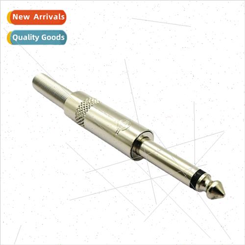 Mono 6.5 Mic Head 6.35 Mixer Plug Large 2-prong Mic Plug Mic