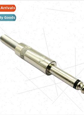 Mono 6.5 Mic Head 6.35 Mixer Plug Large 2-prong Mic Plug Mic