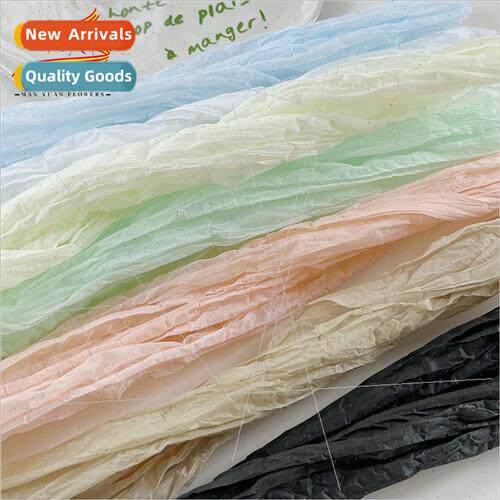 New cream puff wrapping paper flower lining packaging waterp