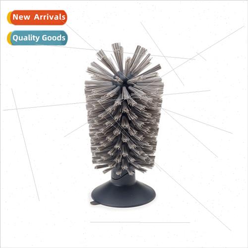 Glass Cleaning Brush Kchen Standing Suction Cup Brush Tall W