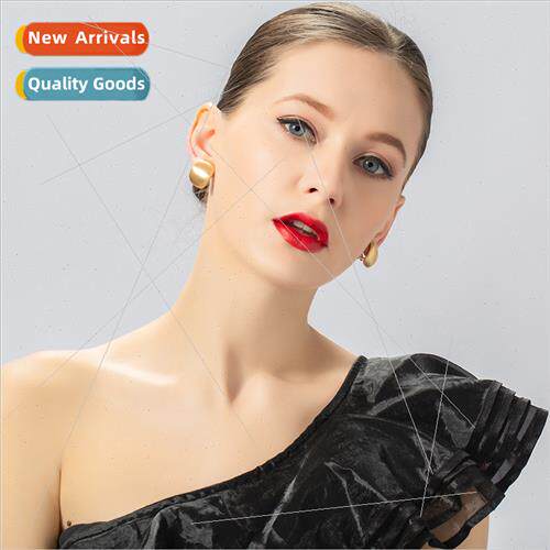 Europe small delicate earrings fashion brushed hundred wh me