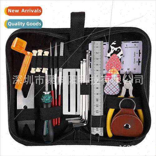 Guar Toolk Set File Wrench String Spacing Ruler String Cutte