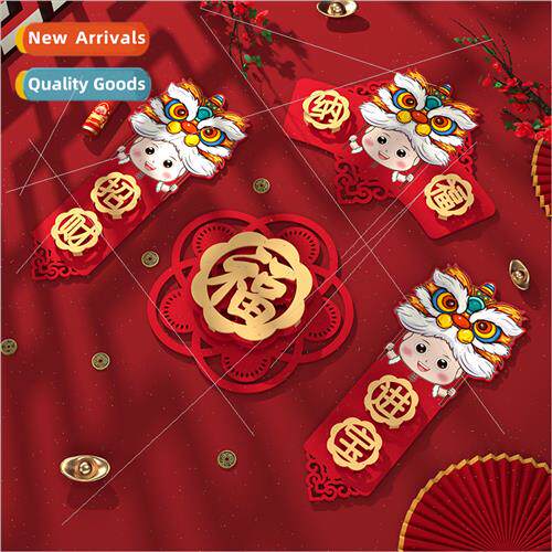 2024 decorative waking lion pendant Chinese New Year decorat