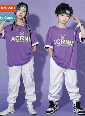 Boys hip-hop personaly set dance permance clothing children