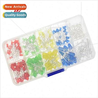 3mm LED ght Emting Diode Boxed Transistors 100pcs per color