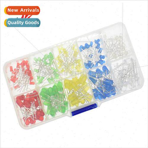3mm LED ght Emting Diode Boxed Transistors 100pcs per color