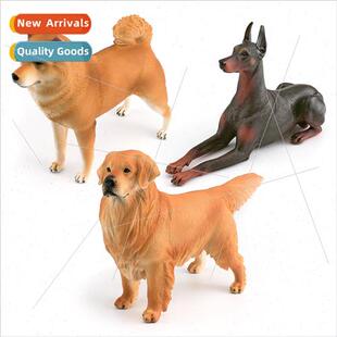 Pet dog dog model oversized solid Shiba Inu Golden Retriever