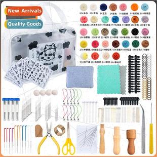 30 colors 3 grams wool 2 colors 30 grams wool poking needle