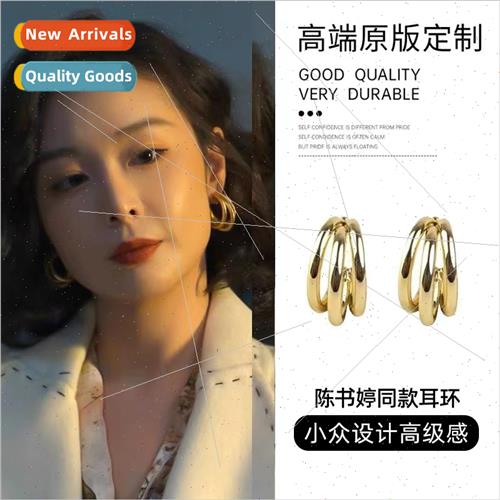 ster-in-law s925 earrings fashion earrings niche earrings si